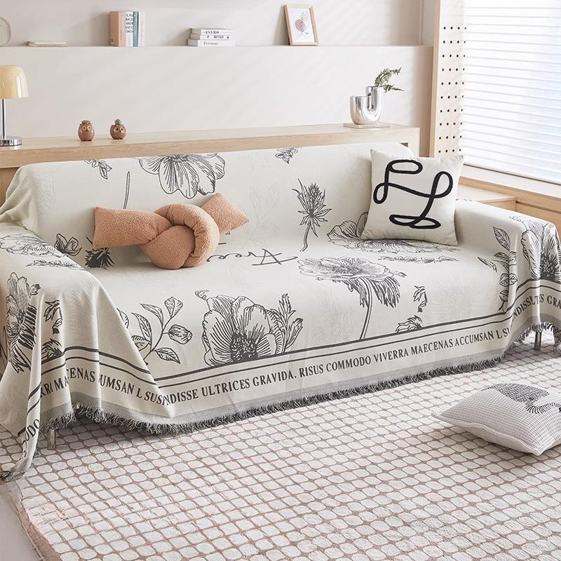 Chenille Sofa Cover Towel Four Seasons Universal Sofa Cover Cloth Anti-Scratching Sofa Towel Sofa Blanket