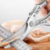 Multi Purpose Kitchen Shears Stainless Steel Heavy Duty Scissors for Cutting Meat Poultry Vegetables and Herbs with Ergonomic Handle and Safety Lock