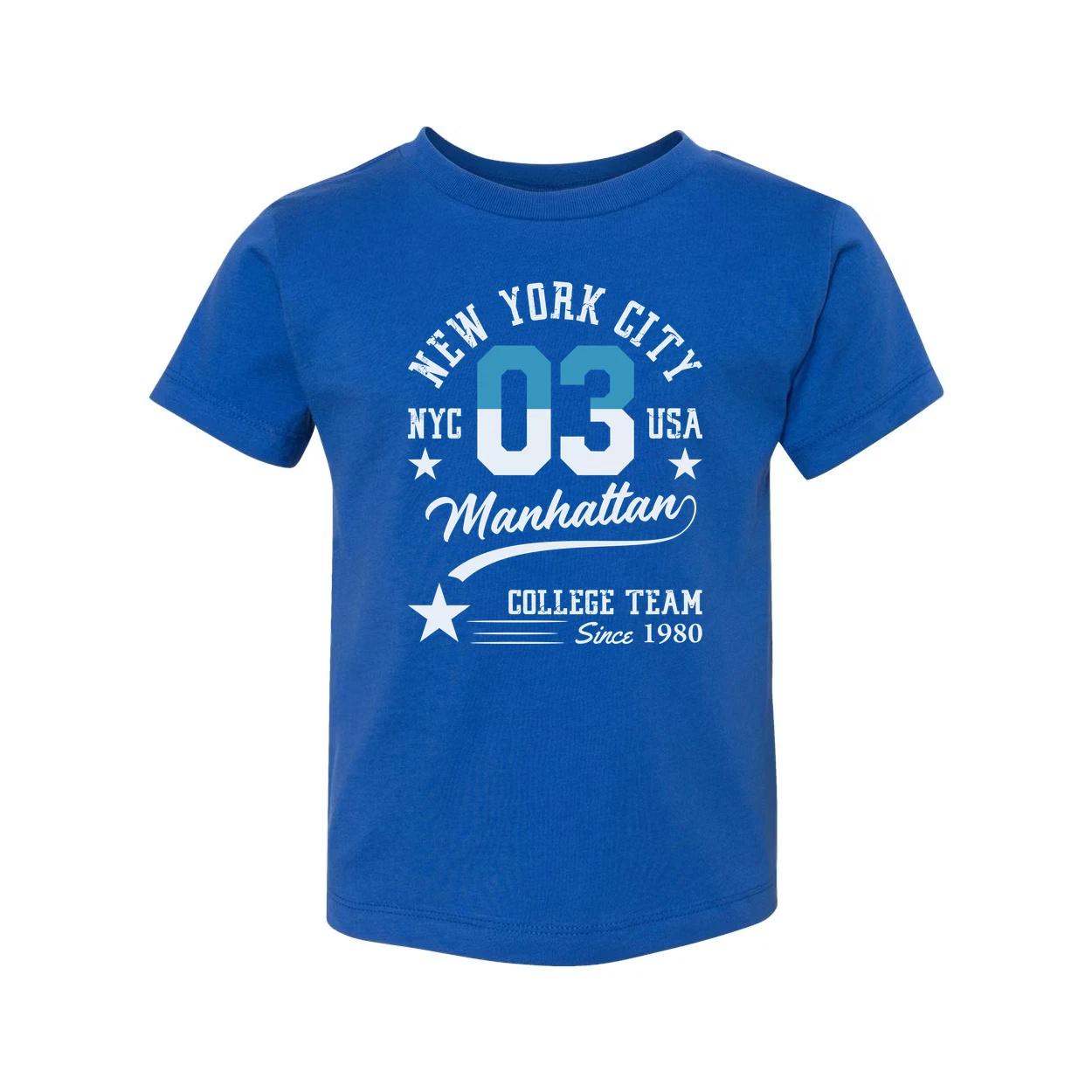 

Unisex Graphic T Shirt With New York City 03 Manhattan College Team Since 1980 3XL