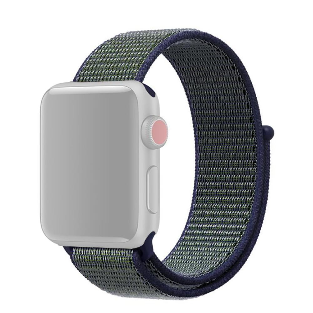 For Apple Watch Series 10 42mm/9 8 7 41mm/6 5 4 SE SE (2022) SE (2023) 40mm/3 2 1 38mm Nylon Watch Band Adjustable Strap