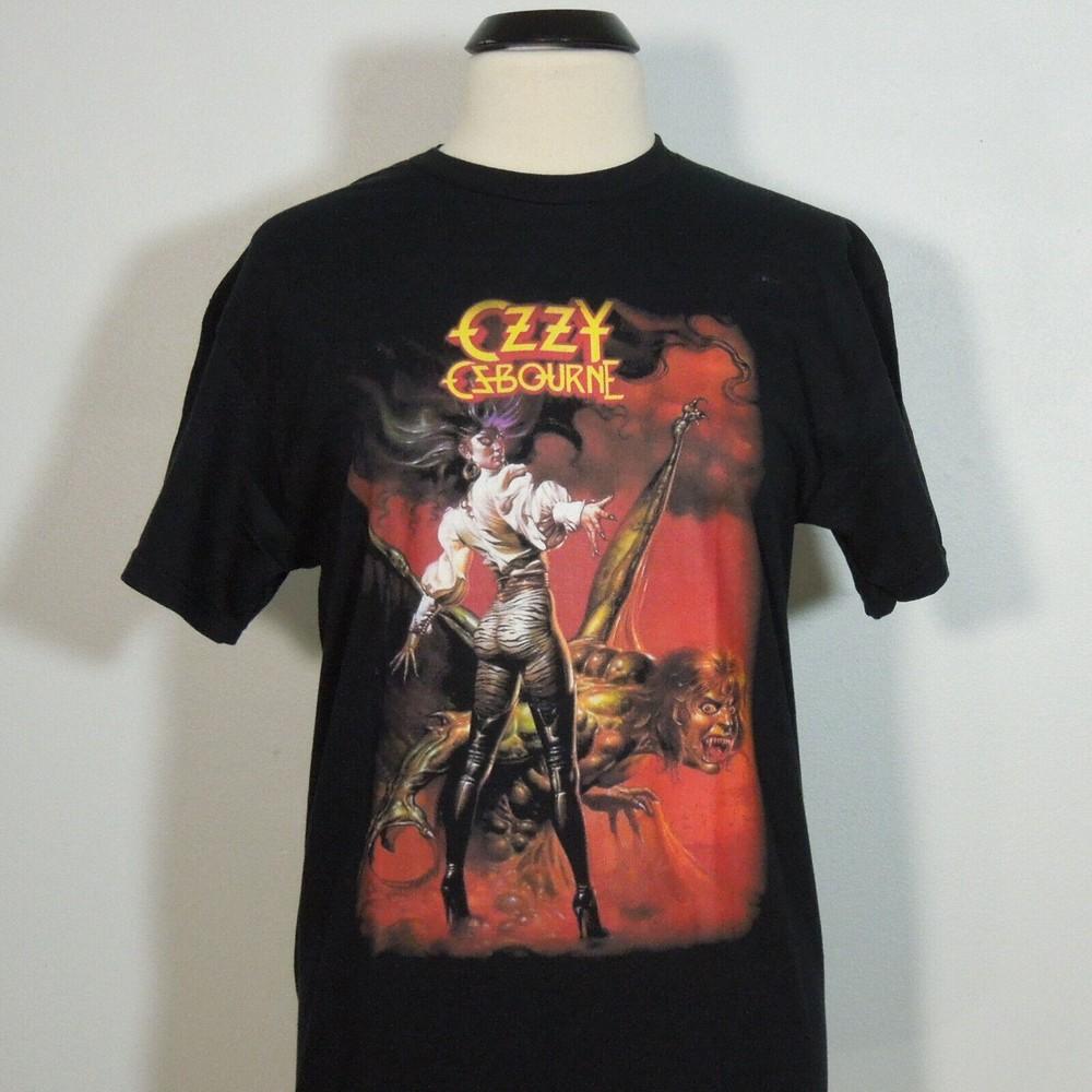 OZZY OSBOURNE The Ultimate Sin S SMALL T-Shirt Black Mens Band Logo Unisex T-Shirt XXXL