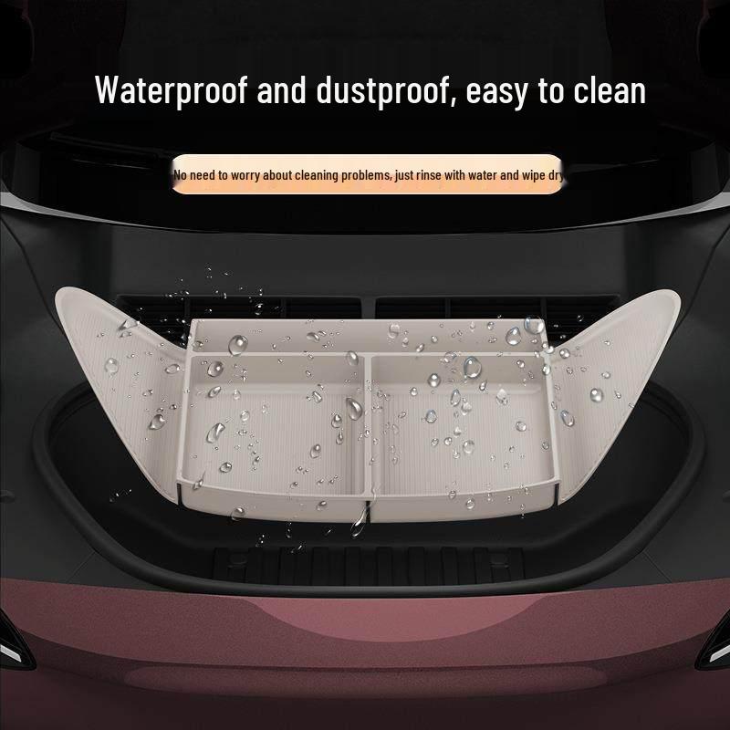 Silicone Waterproof Trunk Organizer for YU7 Lower Storage