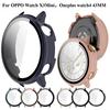 Case For OPPO Watch X3Mini/Oneplus Watch4 43MM Hard PC Shell With Tempered Glass Film Protective Watch Cover Protection