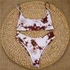 Costume da bagno da bagno da donna con stampa tie-dye bikini stampato sexy in 11 colori