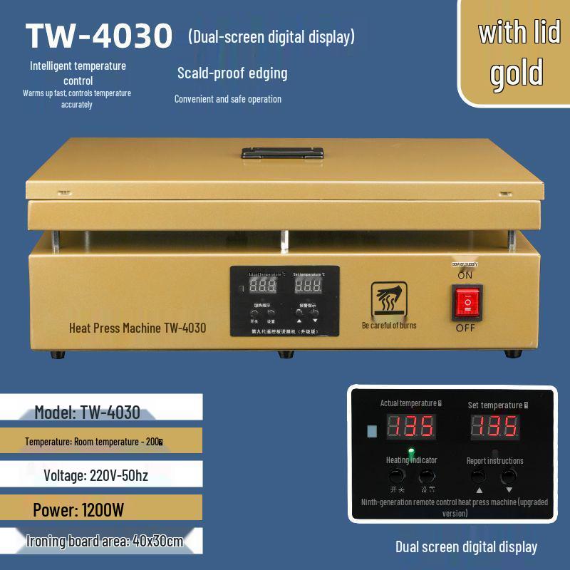 Constant Temp Heat Sealer for Tea, Cigarette, Cosmetics, and Gift Boxes
