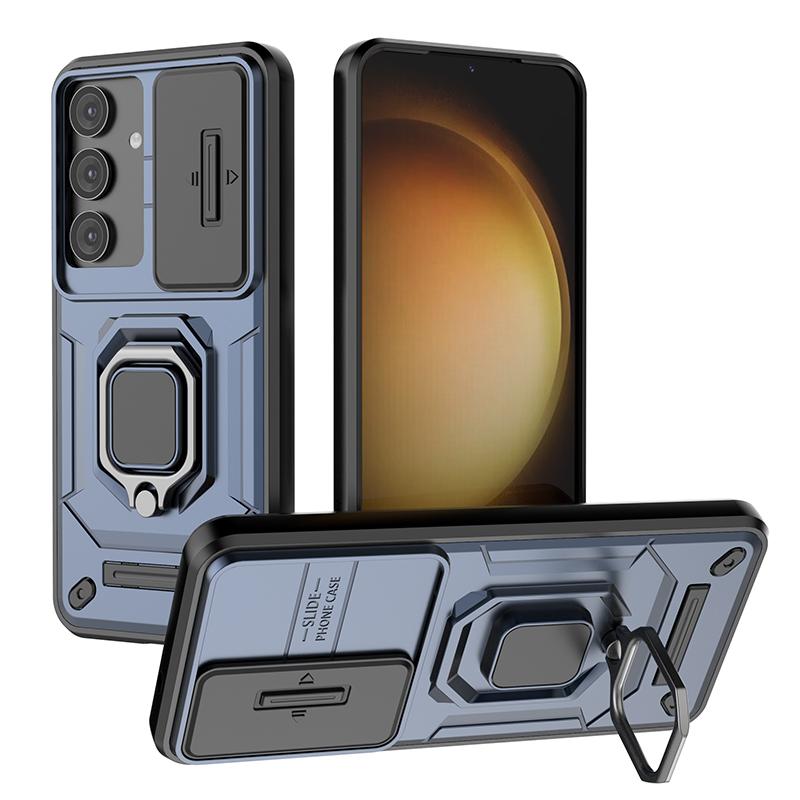 Armor Case For Samsung Galaxy S25 S24 Plus Ultra Heavy Duty Shockproof Anti-Scratch With Ring Holder Phone Cover