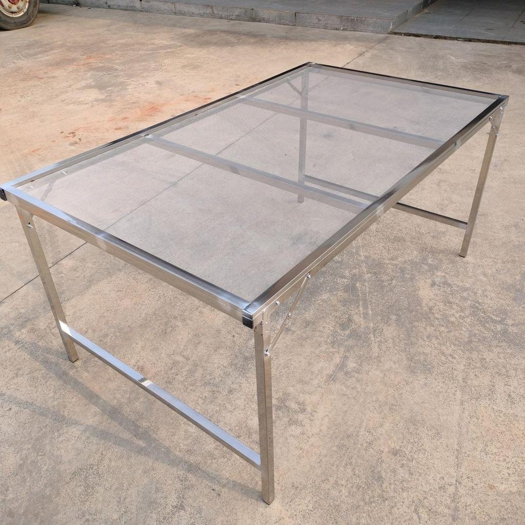 Foldable Stainless Steel Mesh Rack for Sun-Drying Vegetables