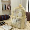 Zaino Ins giapponese nuovo ad alto valore, fresco e dolce, borsa pain, zaino leggero e di grande capacità per studenti delle scuole medie e superiori