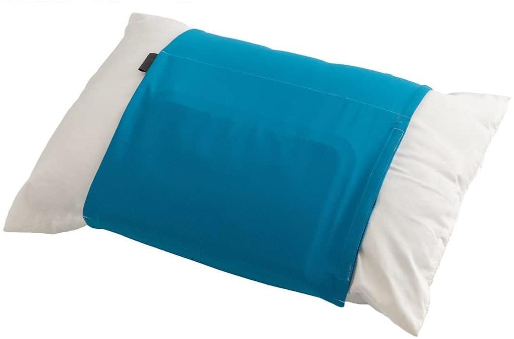TEIJIN Cool Gel Mat for Pillows 24x34cm Blue Uses from Teijin Group Hyoketsu Gel Sheet Disperses Body Pressure Washable Cool Bedding Cooling Bedding