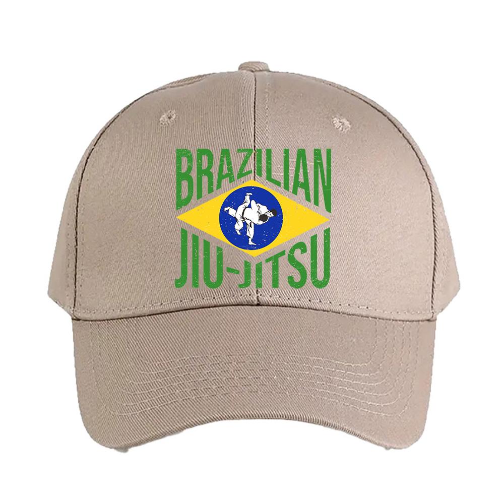 Brazilian JiuJitsu BJJ gift for martial arts lovers Caps Summer Adult Baseball Cap Adjustable with Curved Brim Duckbill Hat