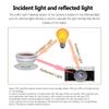 M08 Light Meter Fotoaparát Fotometr Fotografování Set-top Reflection Light Meter Fixace horké/studené botičky