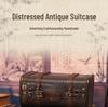 European Antique Wooden Handbag Prop Box