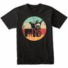 Retro Snowblower Vintage Style Snowblowing T-Shirt (Retro Colors)