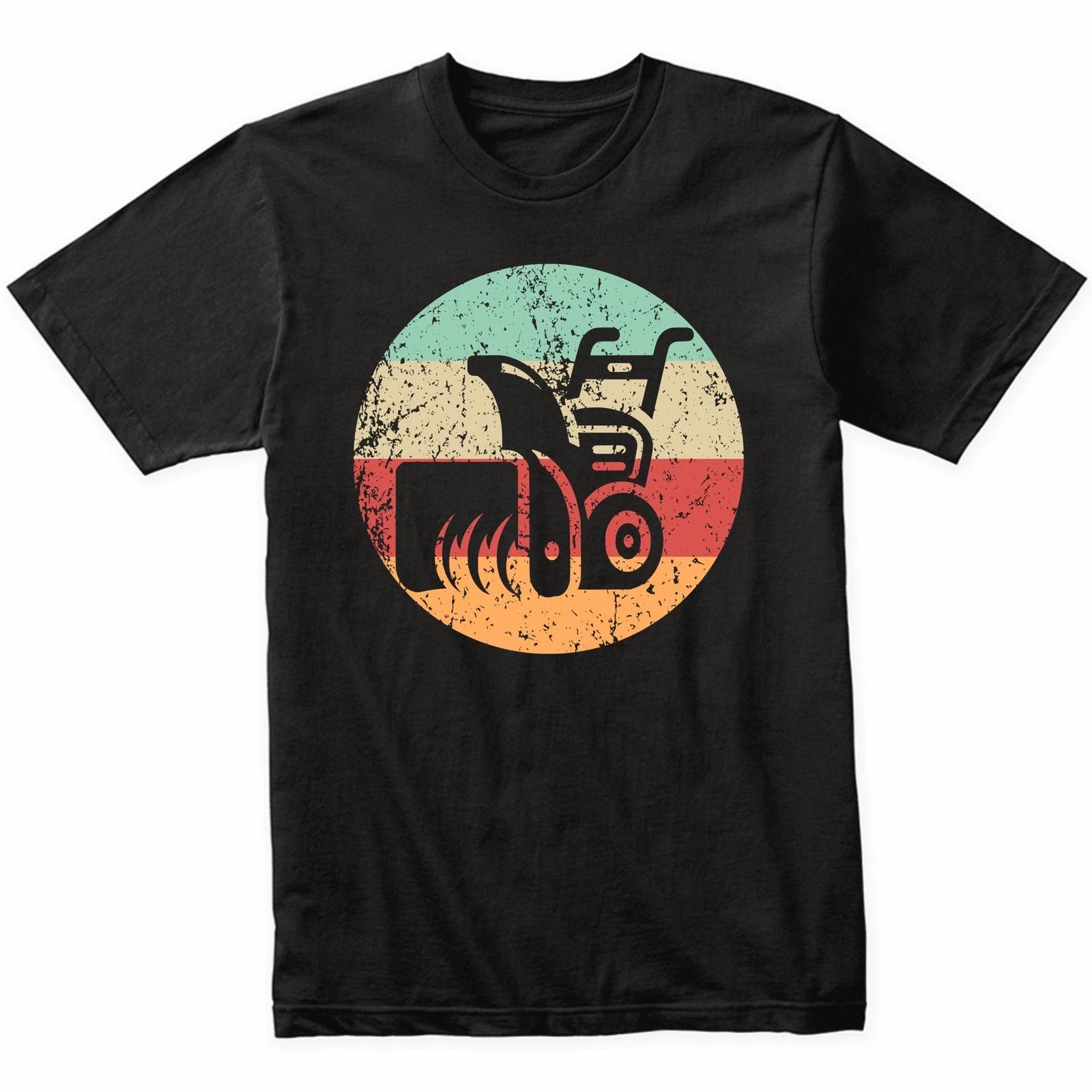 

Retro Snowblower Vintage Style Snowblowing T-Shirt (Retro Colors) M