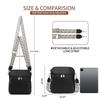 LEEXTON Genuine Leather Shoulder Large Crossbody Bag for and Simple and Makes a Great Women's Bag, Lightweight, Capacity, Commuting, School, More.