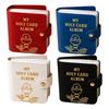 Holy Card Holder with 20 Sleeves Portable Carrying Case Booklet Holy Card Holder Book Organizer Case for Church Personal Prayer