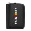 1pcs Car Wallet Driver License Credit Card Storage Case Car Organizes for Mitsubishi L200 Colt Evolution Mirage Cross Grandis LO7