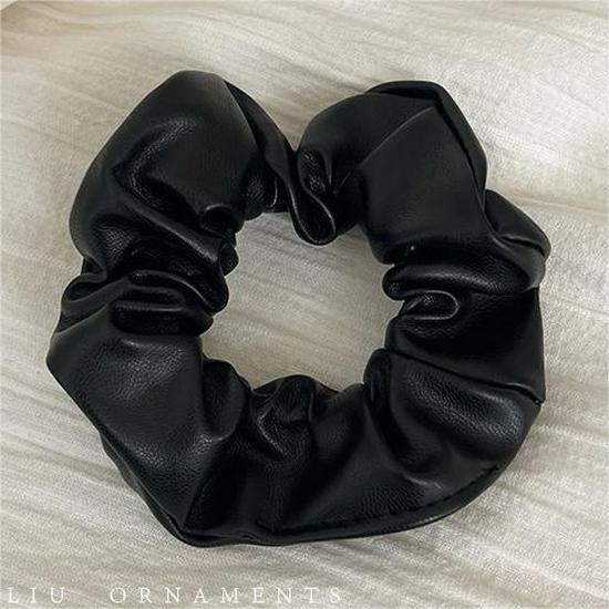 Korean Leopard Print Elastic Hair Tie for Stylish Women