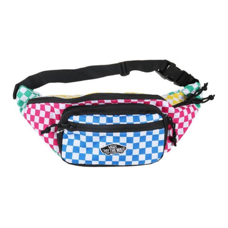 Vans Pochete Checker Polyester Waist Bag Chest Bag Unisex bags Colorful VN0A47QEZL1