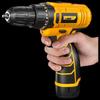 Deli 16V Brushless Cordless Drill Kit with 2 Batteries CN Plug (adapter Included)