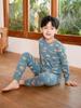 Children's Pure Cotton Pajamas - Autumn/Winter Thermal Set for Boys & Girls, Long Johns & Top, Warm Base Layer for Small & Medium Kids