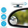 2x Universal Auto Car Rear View Mirrors Wide Angle Convex Blind Spot Accessories