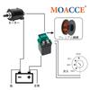 MOACCE Motorcycle Cell Relay Starter Relay Compatible Models for Honda FTR223 GB250 Clubman Hornet