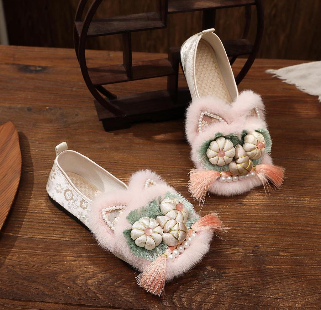National Handmade Tiger Head DIY Shoes - Whole Vamp