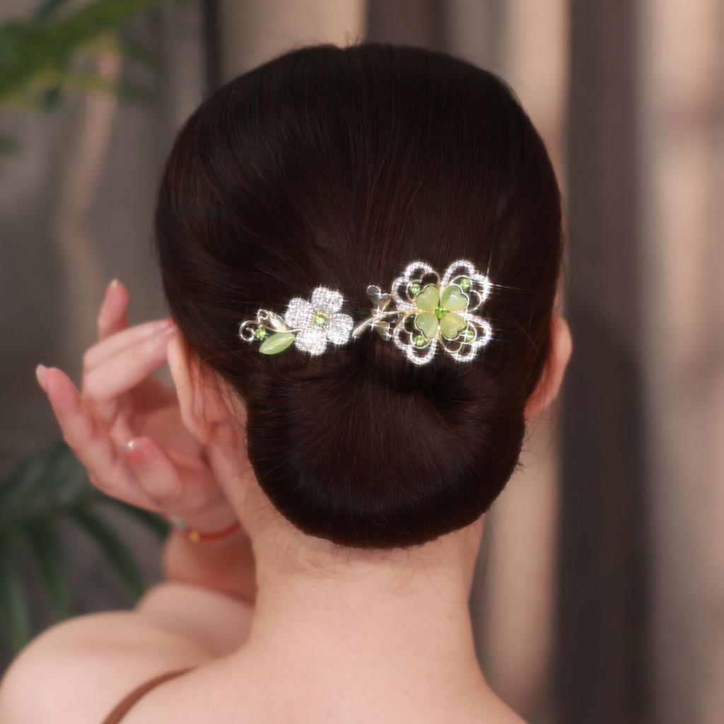 Ins Style Elegant Lazy Hair Curler Fshion Flower Fashion Flower Roller Hair Curler Lazy Hairpin Butterfly Hair Clips For Girls