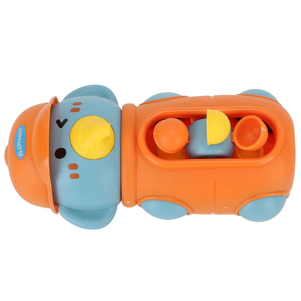 Rotatable Waterwheel Toys for Toddlers Safe Colorful Duck Bathtub Partner Toy with Strong Suction Cups Type 2