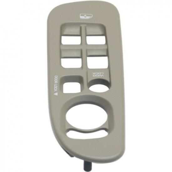 For 2002-2010 Dodge Ram 1500 2500 3500 Door Window Switch Bezel Panel Cover Gray