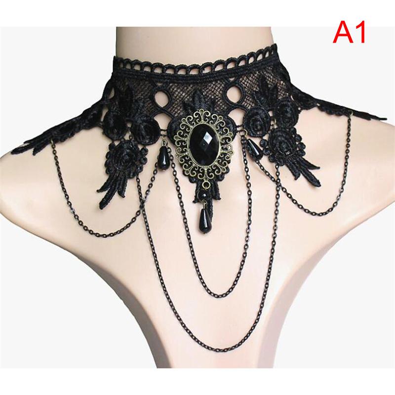 

Высококачественный черный кружевной браслет на палец, цепочка на руку, женский браслет из металла