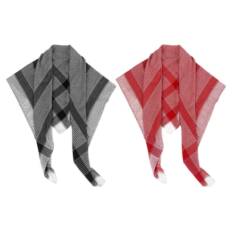 Breathable Polyester Scarf for Hot Weather Lightweight Comfortable Headscarf Fashion Head Cover Shawl Accessory