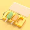 2 Cavities/3 Cavities Ice Cream Molds Silicone Ice for Pop Mold Ice Cream Maker Ice Cream Tray for Kitchen Party Hand Ma