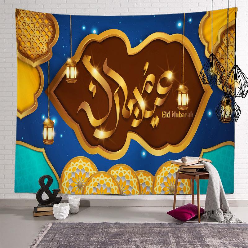 

Ретро знаменитое этническое украшение, фоновая ткань, диван, гобелен, подвесная ткань, Ближний Восток, поклонение, живопись, цифровая печать 100x75cm