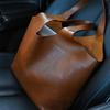 Tote Bag Handheld One-shoulder Armpit Bag Light Luxury Niche Igh-end Sense Large Capacity Solid Simple All-matching