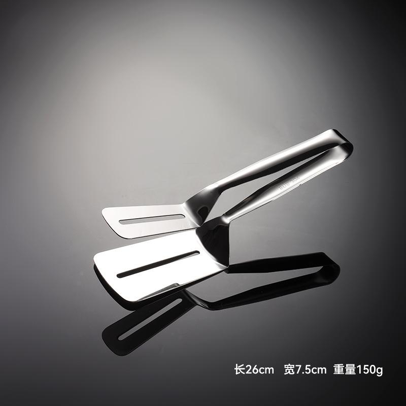 

зажим для стейков из нержавеющей стали 304, многофункциональный, большой, удлиненный, железный зажим для мяса на гриле, многофункциональный зажим для хлеба 10 inch