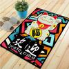 Fortune Cat Floor Mat Living Room Carpet Decor Kitchen Bedroom Doormat  Footpad