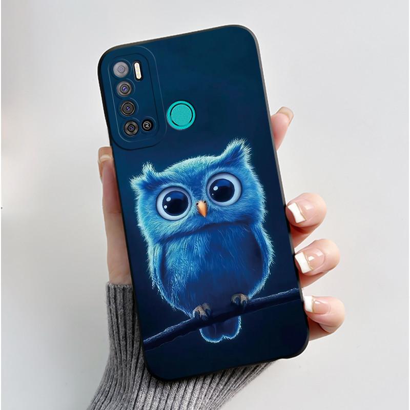 Protective Shockproof Soft Phone Case For Tecno LC7/Pouvoir 4/Pouvoir 4 Pro/LC8/Spark Power 2 Black Case Unique Design Cover