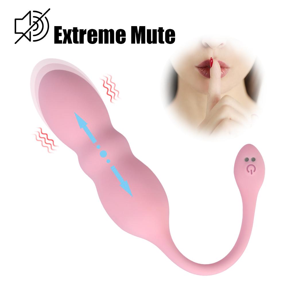 Ženské vibrátory Automatické roztahování Vaginální kulička Stimulátor klitorisu Anální kolík Erotické kalhotky Sexuální hračky pro ženský masturbátor