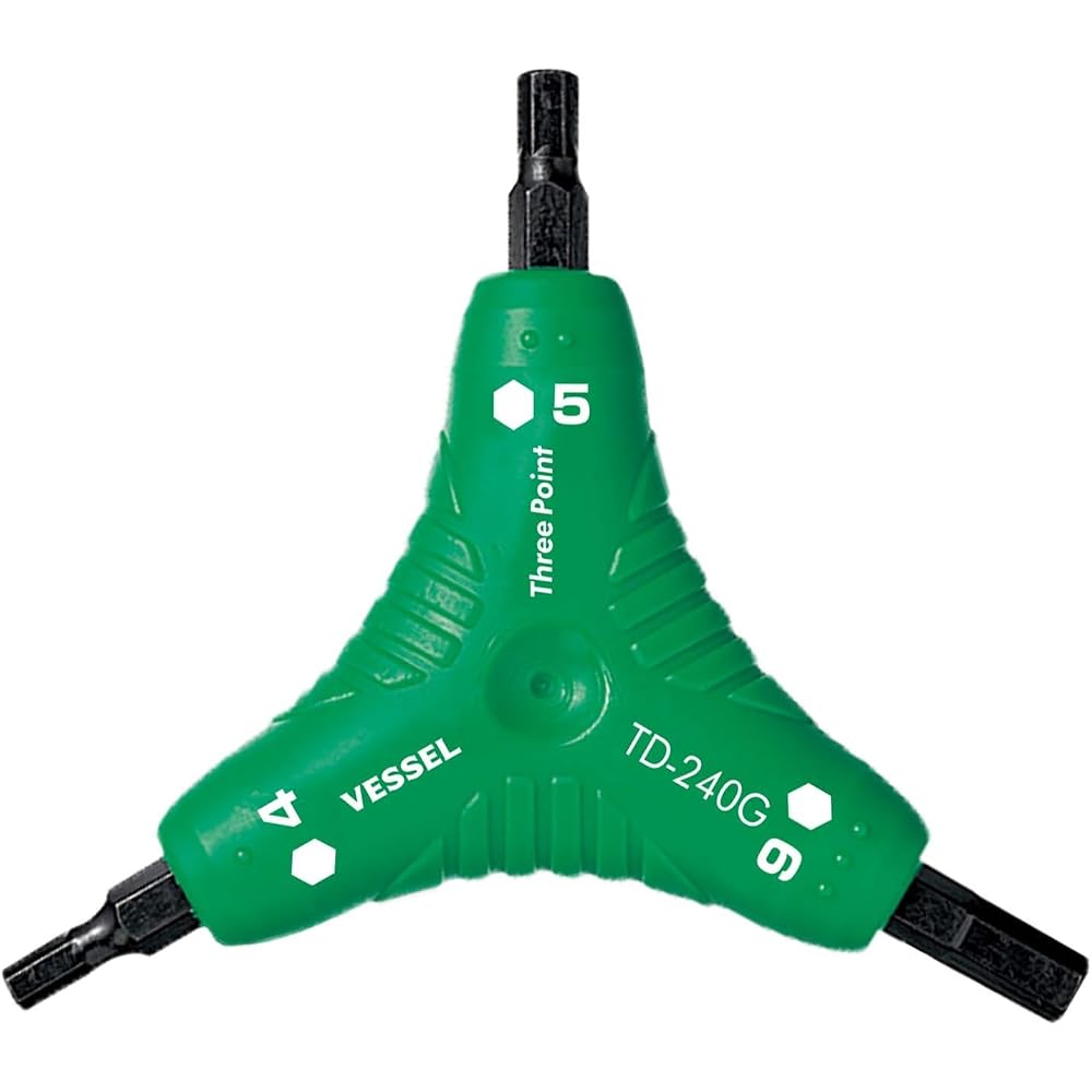 VESSEL (VESSEL) 3-Point Hex Screwdriver TD-240G