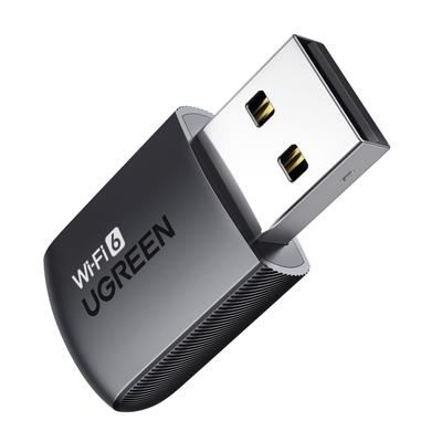 UGREEN Wireless LAN Handset AC650 433Mbps 200Mbps Linux Compatible USB Wireless Network Adapter for PC Desktop Laptop Dual Band Mini Size Wi-Fi +