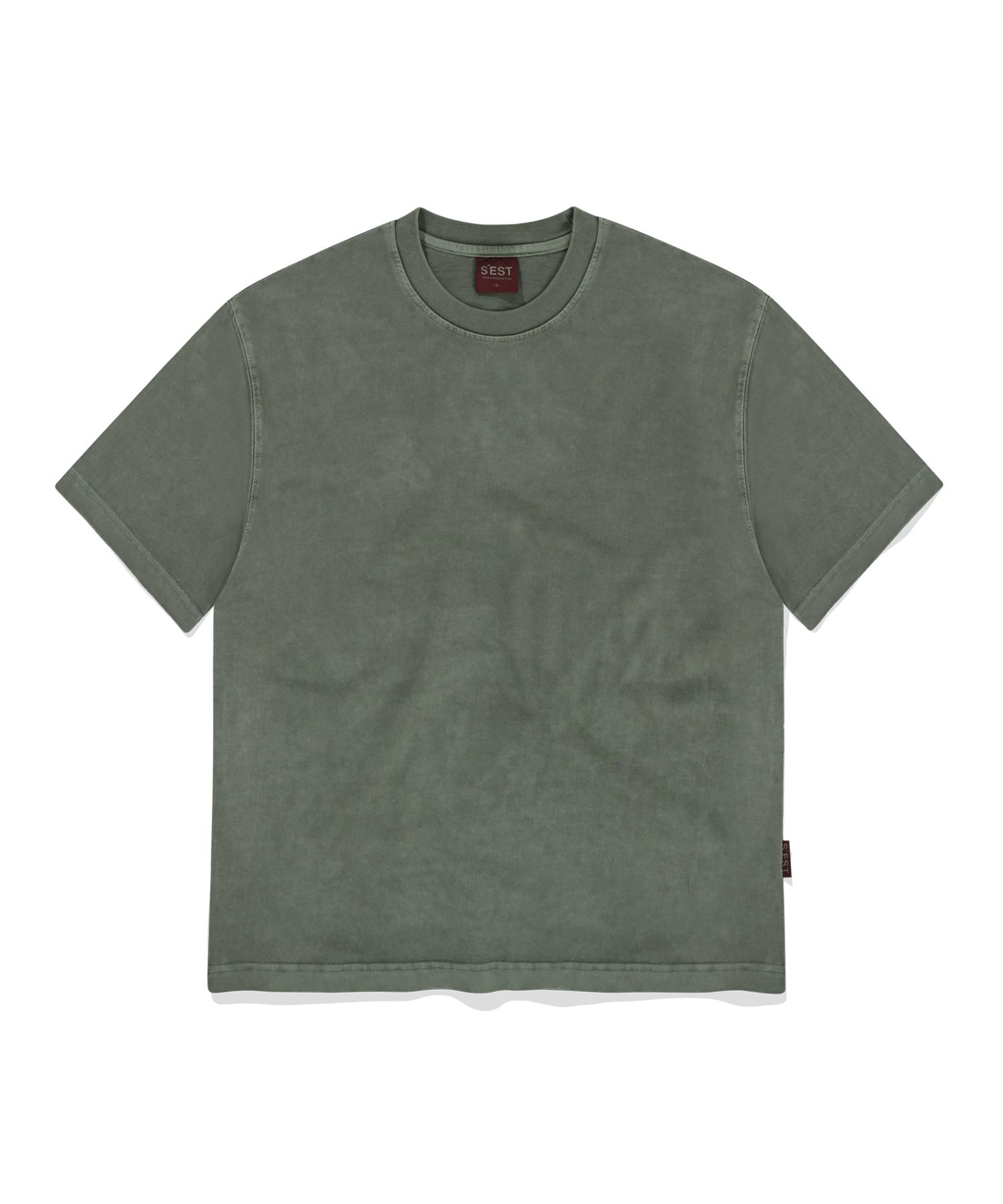 Siest Pigment T-Shirts Green S
