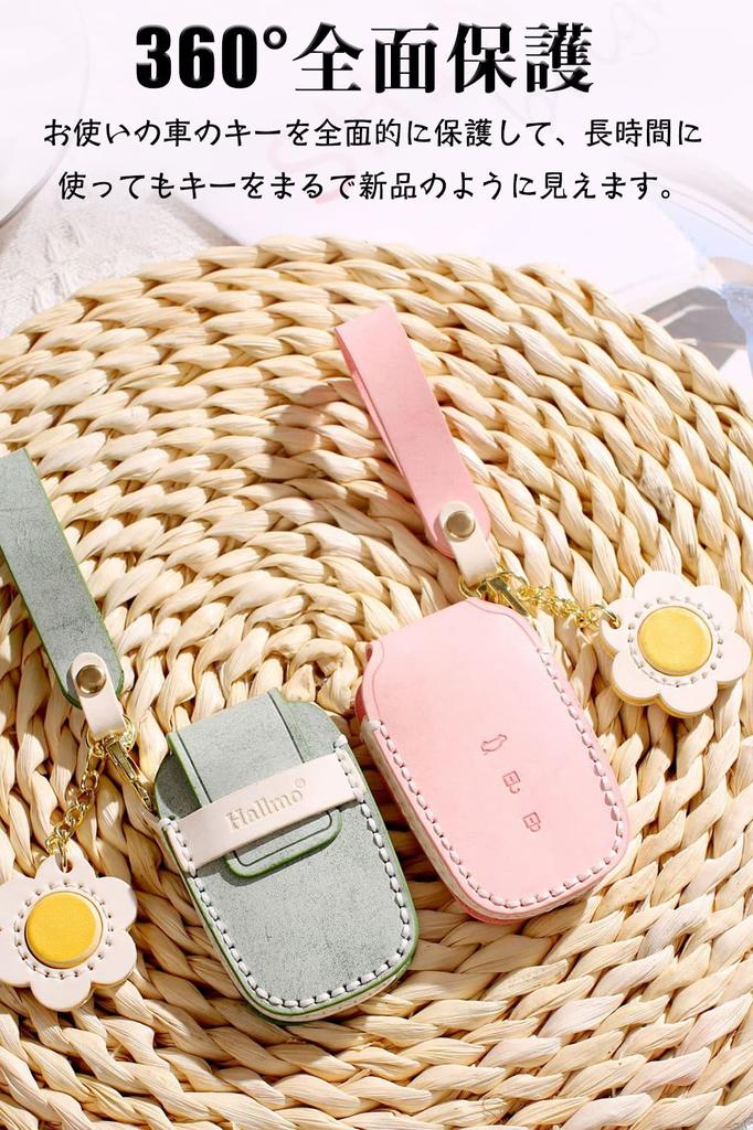 Etui na kluczyk Toyota Smart Key, Pokrowiec na kluczyk, Prawdziwa skóra, Skóra Fog, Uchwyt na kluczyk Specjalnie