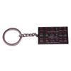 Collectible Sturdy Metal Keychain Featuring Glowing Time Circuits Retro Futuristic Designs Accessory for Gifts