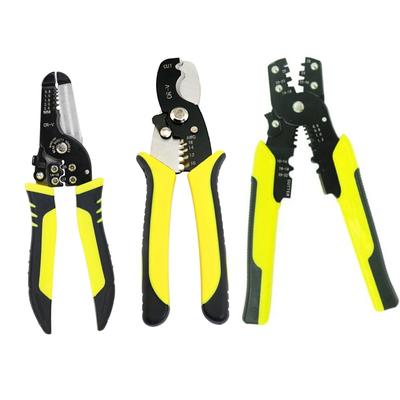 Use Automatic Crimping Tool Cable Wire Stripper Peeling Pliers Adjustable Terminal Cutter Wire Multi-tool Crimper Free Shipping