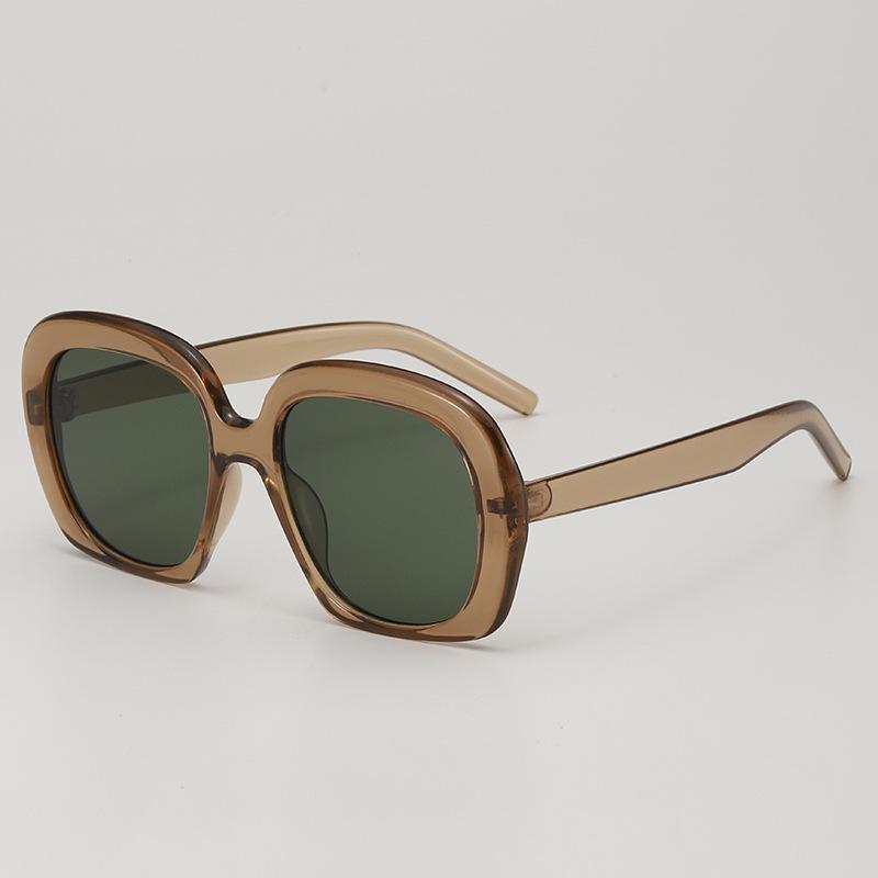 JYL TS Oversized Sunglasses UV Protection Face Slimming Style 6673