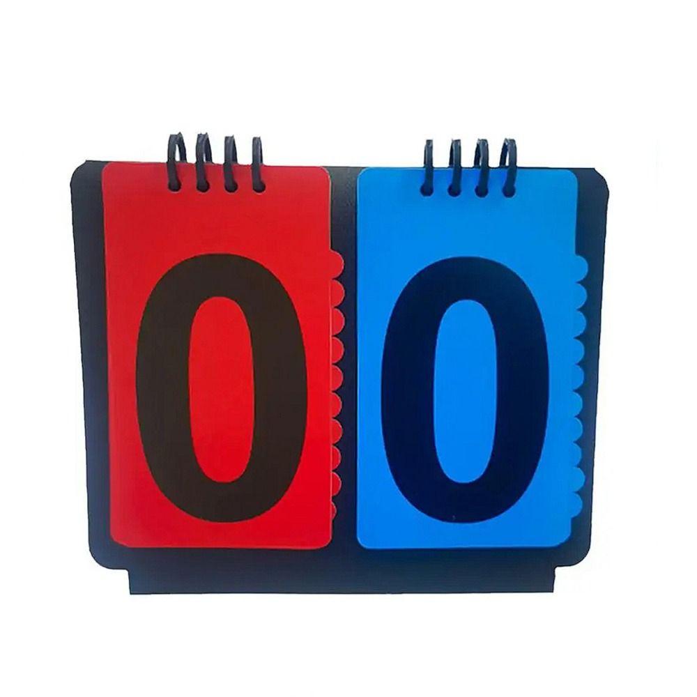 Tabletop Counter Basketball Scoreboard 4-Digit Score Flipper  Volleyball