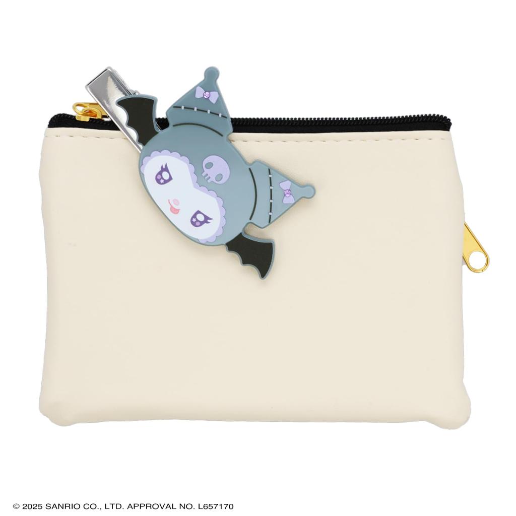 Shobido Sanrio Angel and Devil Series Hair Clips Limited Original Illustration SA56457 (2 pieces) <Kuromi>
