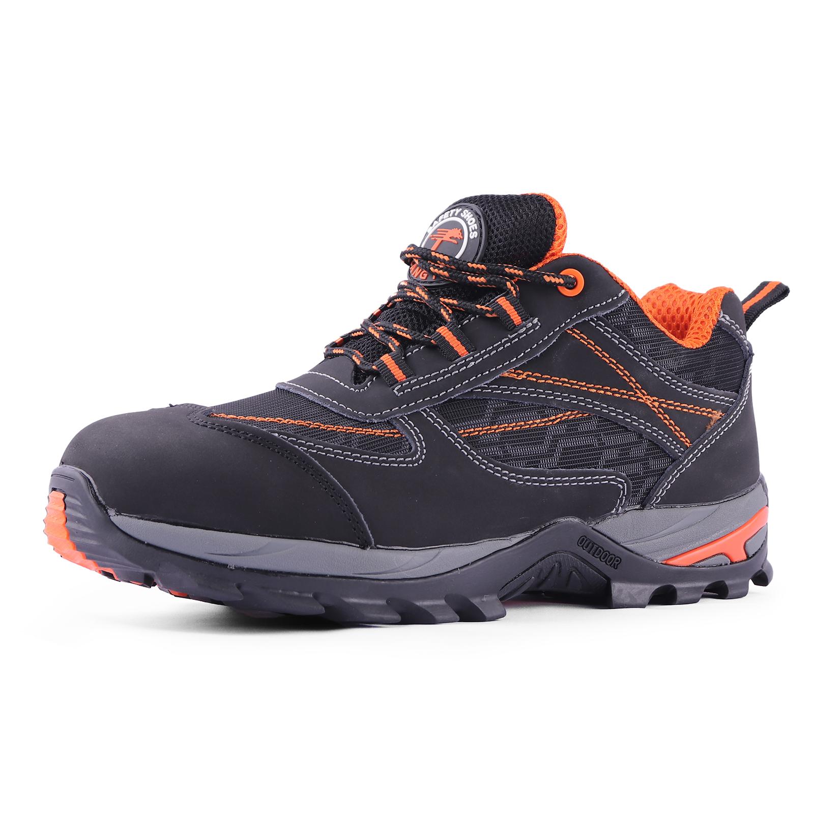 

LANGTAN S3 Европейский стандарт защитные ботинки со стальным носком противоскользящие водонепроницаемые антистатические утепленные 18 кВ защитные ботинки из коровьей кожи 44